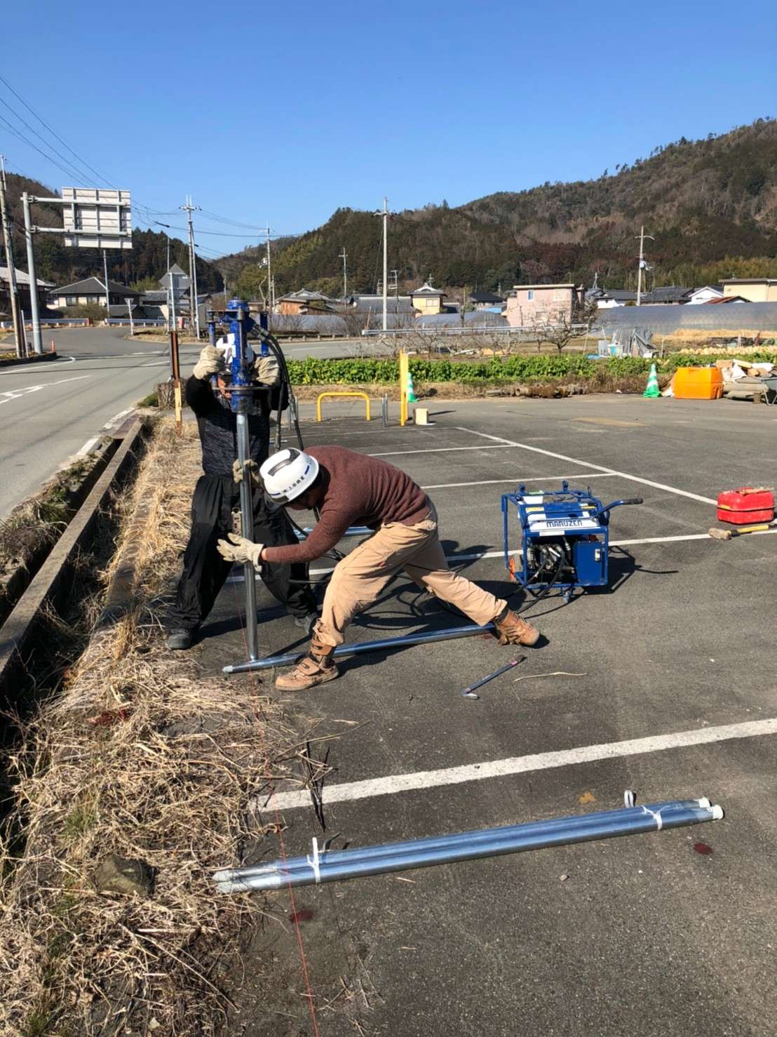 【京都亀岡】杭打ち